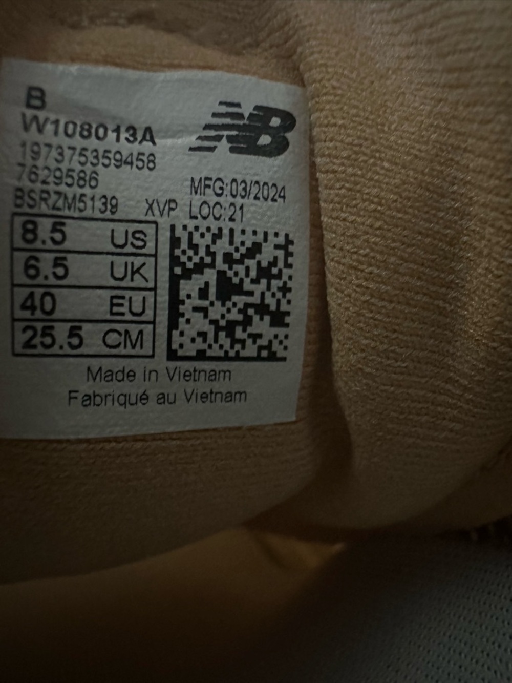 New Balance Fresh Foam X 1080v13 Beige Running Shoes Women’s 8.5 Wide - Picture 6 of 8